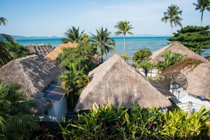 奢华别墅, 简易厨房, 海景 | 沙滩/海景