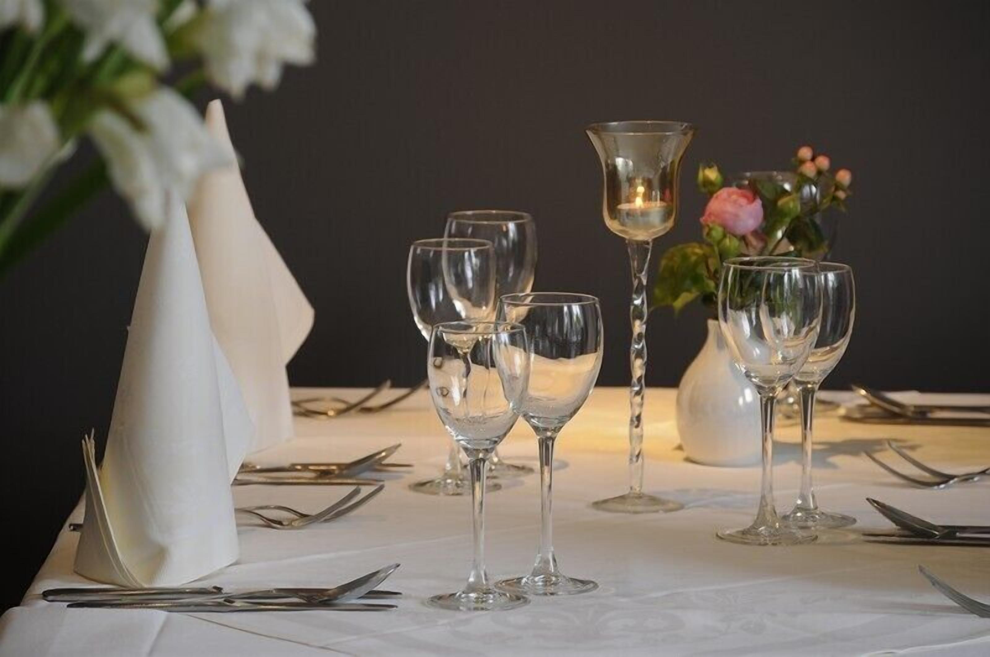 breakfast and dinner served, local cuisine