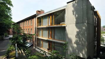 Fassade der Unterkunft