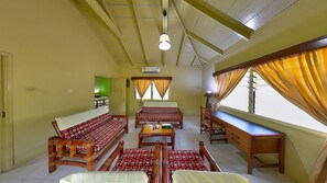 Habitación familiar doble | Zona de estar