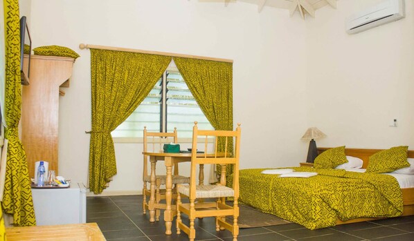 Standard Double or Twin Room | Pillowtop beds, in-room safe, desk, free rollaway beds