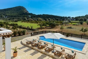 Outdoor pool - Villa Los Naranjos (Santa Eulalia del Rio)