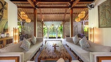 50-inch Smart TV with cable channels, TV