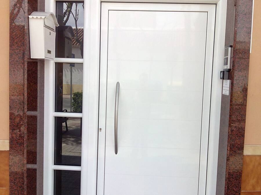 Entrada de la propiedad