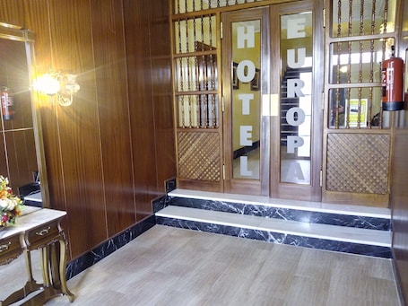 Interior entrance