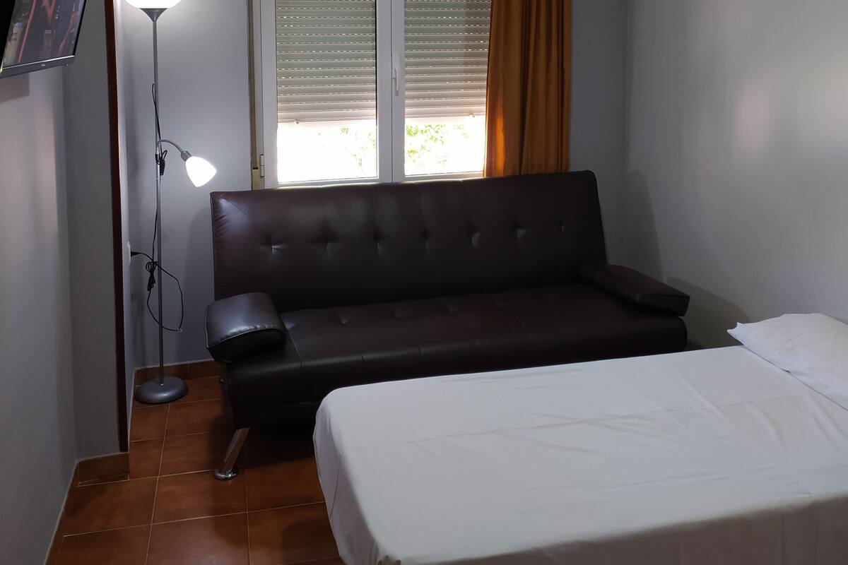 double room (with living room) | extra beds