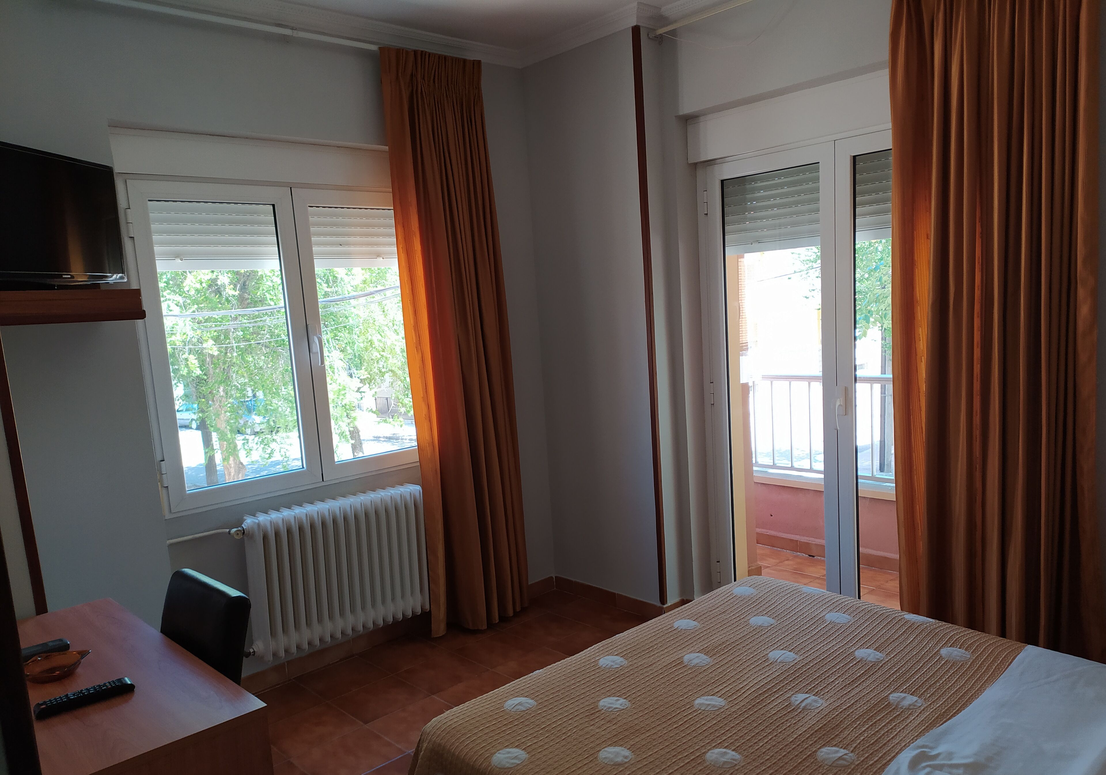 double or twin room | desk, blackout curtains, rollaway beds, free wifi