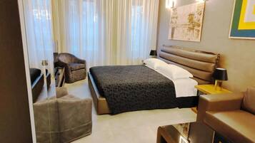 1 chambre, draps italiens Frette, literie de qualité supérieure