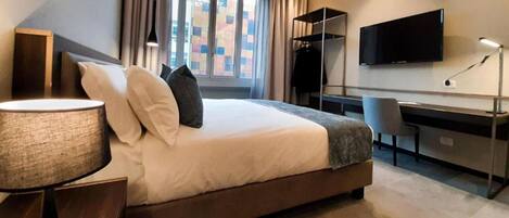 1 chambre, draps italiens Frette, literie de qualité supérieure