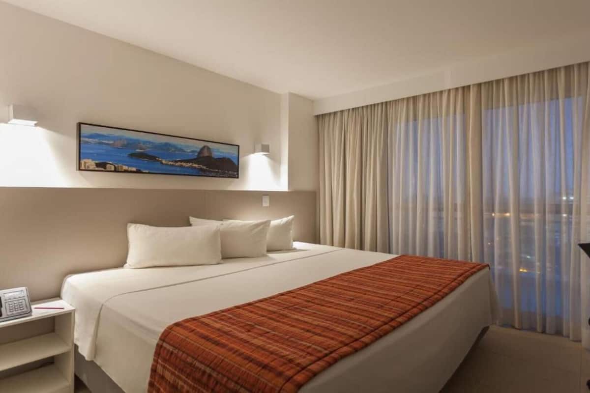Minibar, in-room safe, desk, blackout curtains