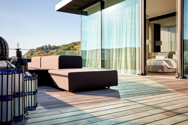 Svit - 1 sovrum - balkong | Sängtillbehör av högsta kvalitet och minibar