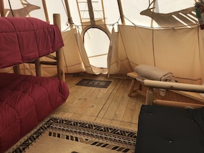 The Buffalo Tipi | Premium bedding, down comforters, individually decorated