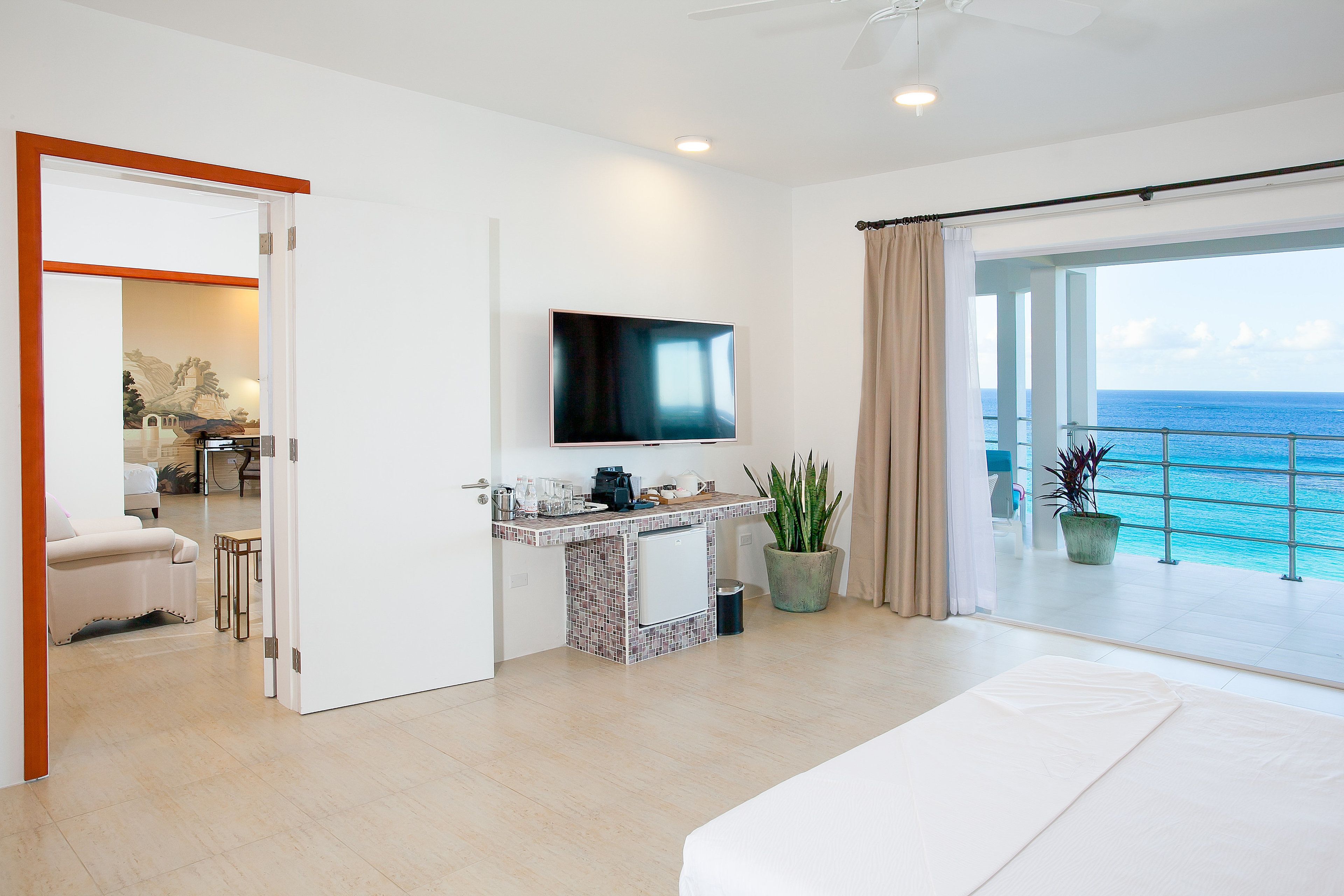 family suite, 2 bedrooms, balcony, ocean view | premium bedding, minibar, in-room safe, blackout curtains