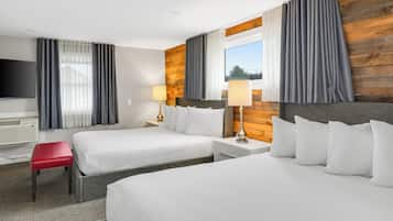 2 habitaciones, ropa de cama de alta calidad y cubrecamas