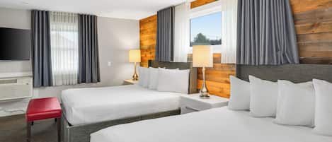 2 chambres, literie de qualité, couette en duvet