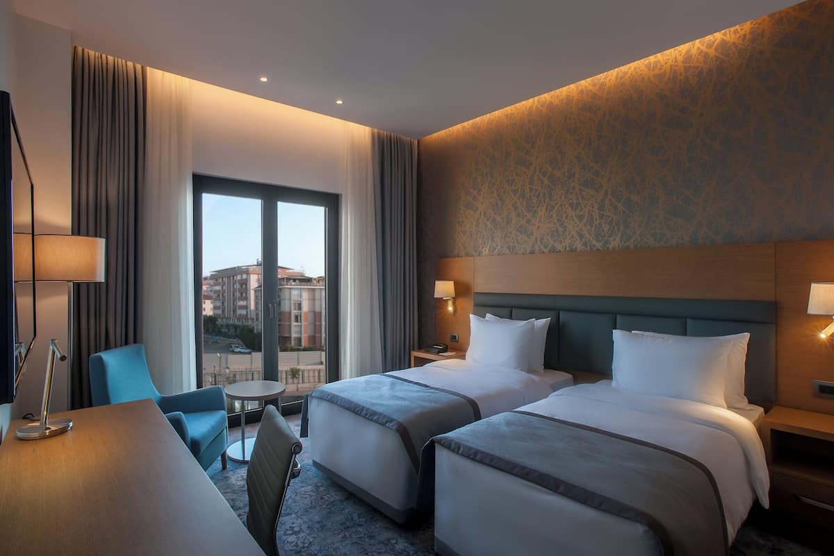 Minibar, in-room safe, desk, blackout drapes