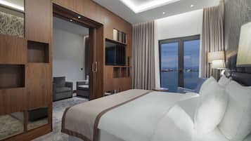 Minibar, in-room safe, desk, blackout drapes