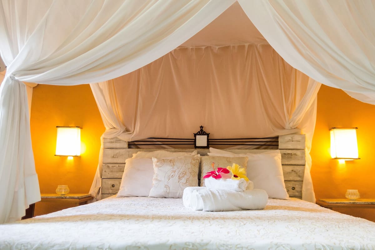 1 camera, biancheria da letto di alta qualità, una cassaforte in camera
