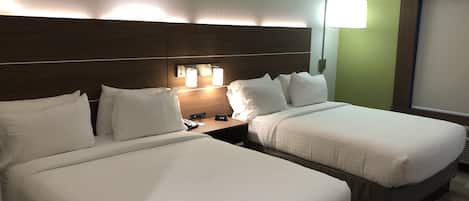 1 bedroom, desk, iron/ironing board, cots/infant beds