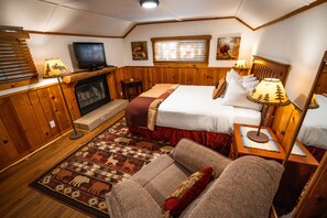 Cabana, 1 cama Queen, cozinha americana (Centennial, Spa Tub) | Roupa de cama