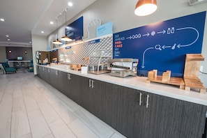 Free daily on-the-go breakfast
