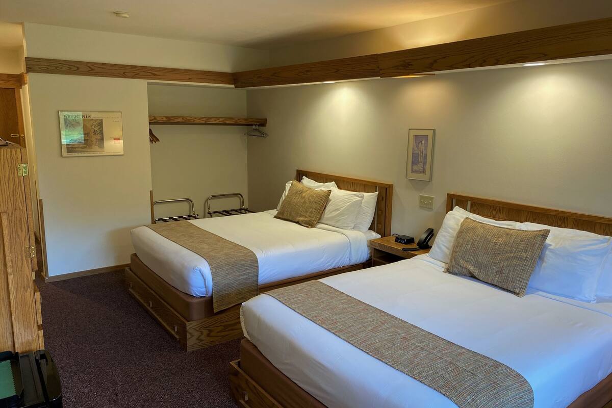 double room, 2 queen beds | individually decorated, desk, laptop workspace, blackout curtains