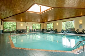 Una piscina techada
