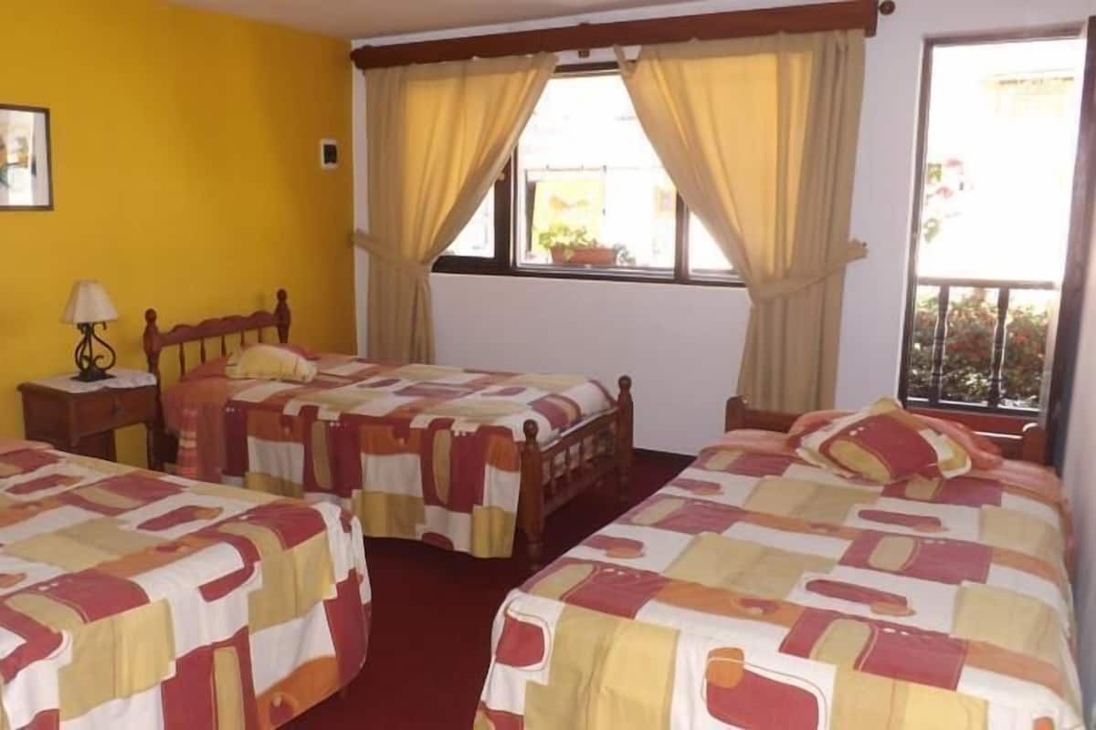 Triple Room, Private Bathroom | In-room safe, iron/ironing board (on request), rollaway beds (free)