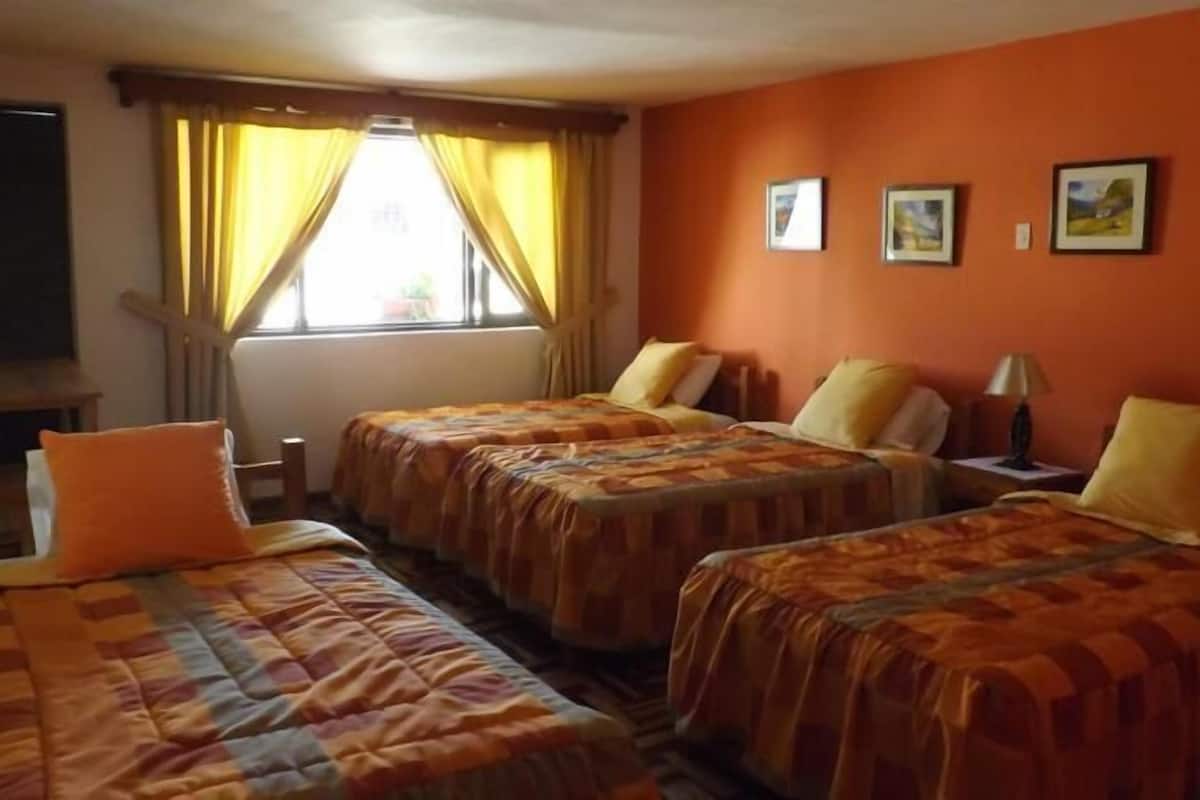 Quadruple Room | Peti besi dalam bilik, seterika/papan seterika