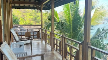 Cottage Familial, vue océan | Terrasse/Patio