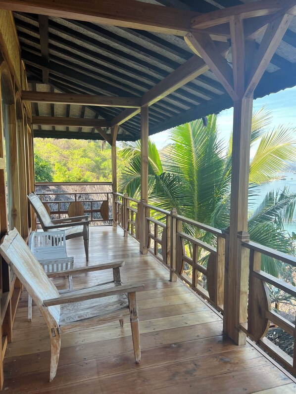 Family Cottage, Ocean View | Terrace/patio