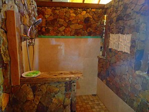 Bungalow Premium, vue océan | Salle de bain