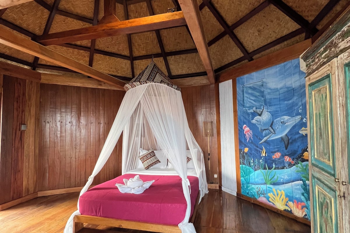 1 habitación, ropa de cama de alta calidad y decoración personalizada