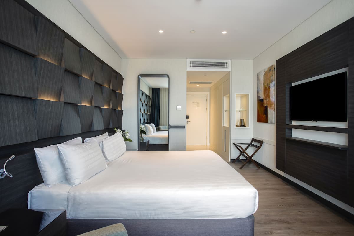 Literie de qualité supérieure, articles gratuits dans le mini-bar