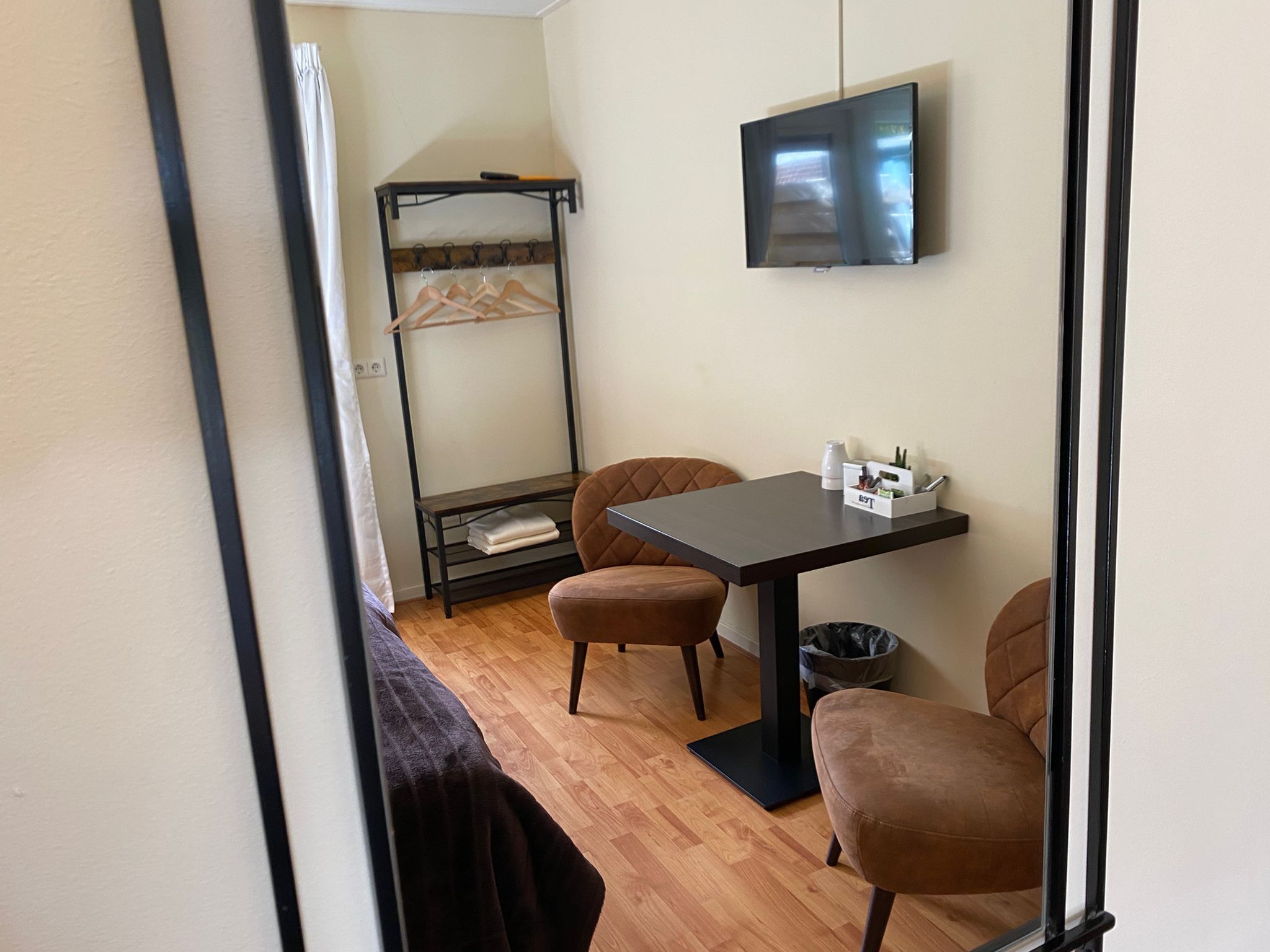 standard double room, 2 single beds, terrace, garden view | room amenity