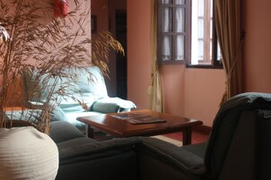 Sala de estar en el lobby