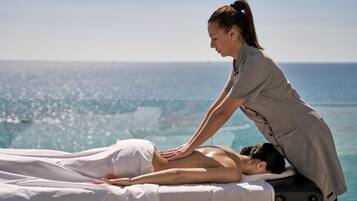 Couples treatment rooms, body treatments, body scrubs, facials