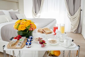 Servicio de comidas a la habitación