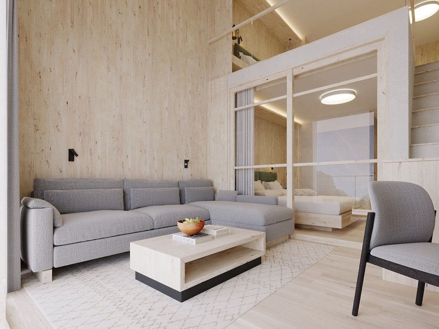 Family Room | Living area | 40-inch flat-screen TV with cable channels, TV, heated floors