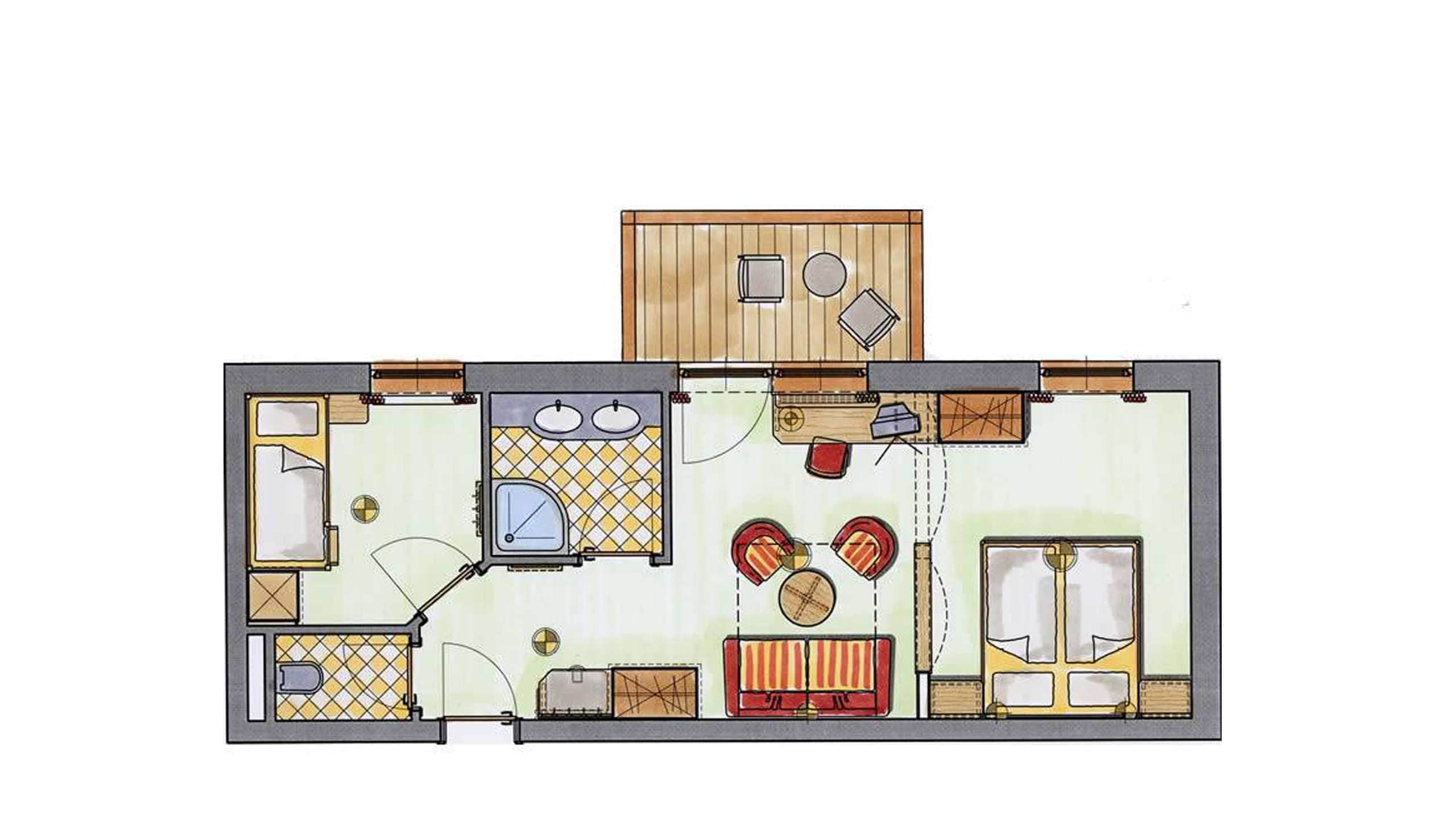 مخطط تصميم الطابق