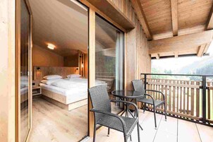 Ropa de cama de alta calidad y minibar