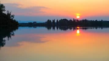 Front of property – evening/night