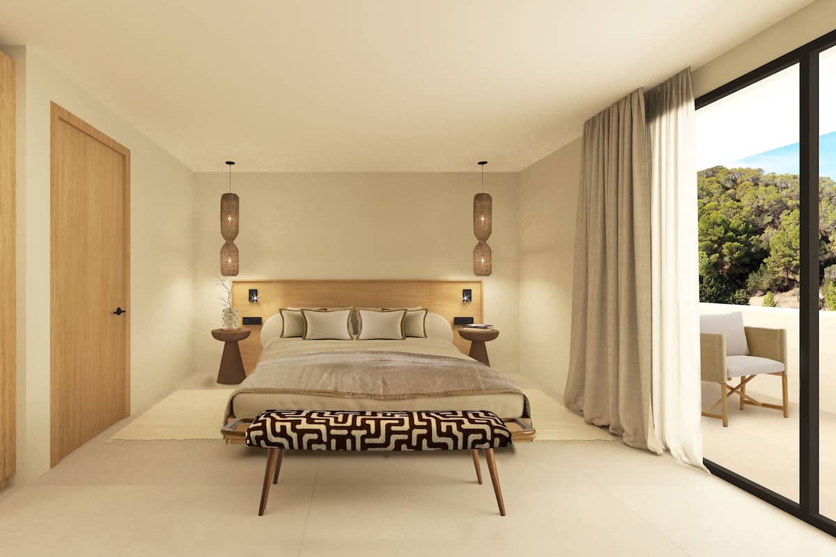 Superior-dobbeltværelse - balkon - havudsigt | Minibar, pengeskab på værelset, individuelt design