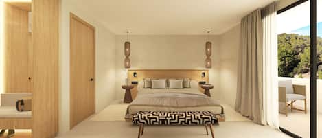 Superior Double Room, Balcony, Sea View