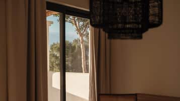 Grand Suite, Balcony, Sea View | Living area | Flat-screen TV
