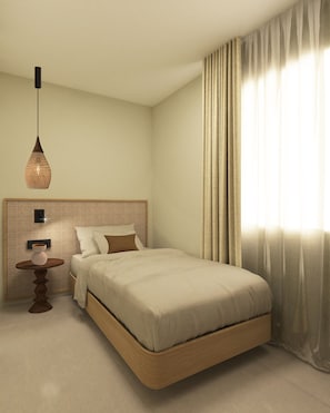 Premium Suite, Balcony, Sea View | Minibar, in-room safe, individually decorated, individually furnished - BESAI IBIZA BOUTIQUE HOTEL (Sant Josep de sa Talaia)