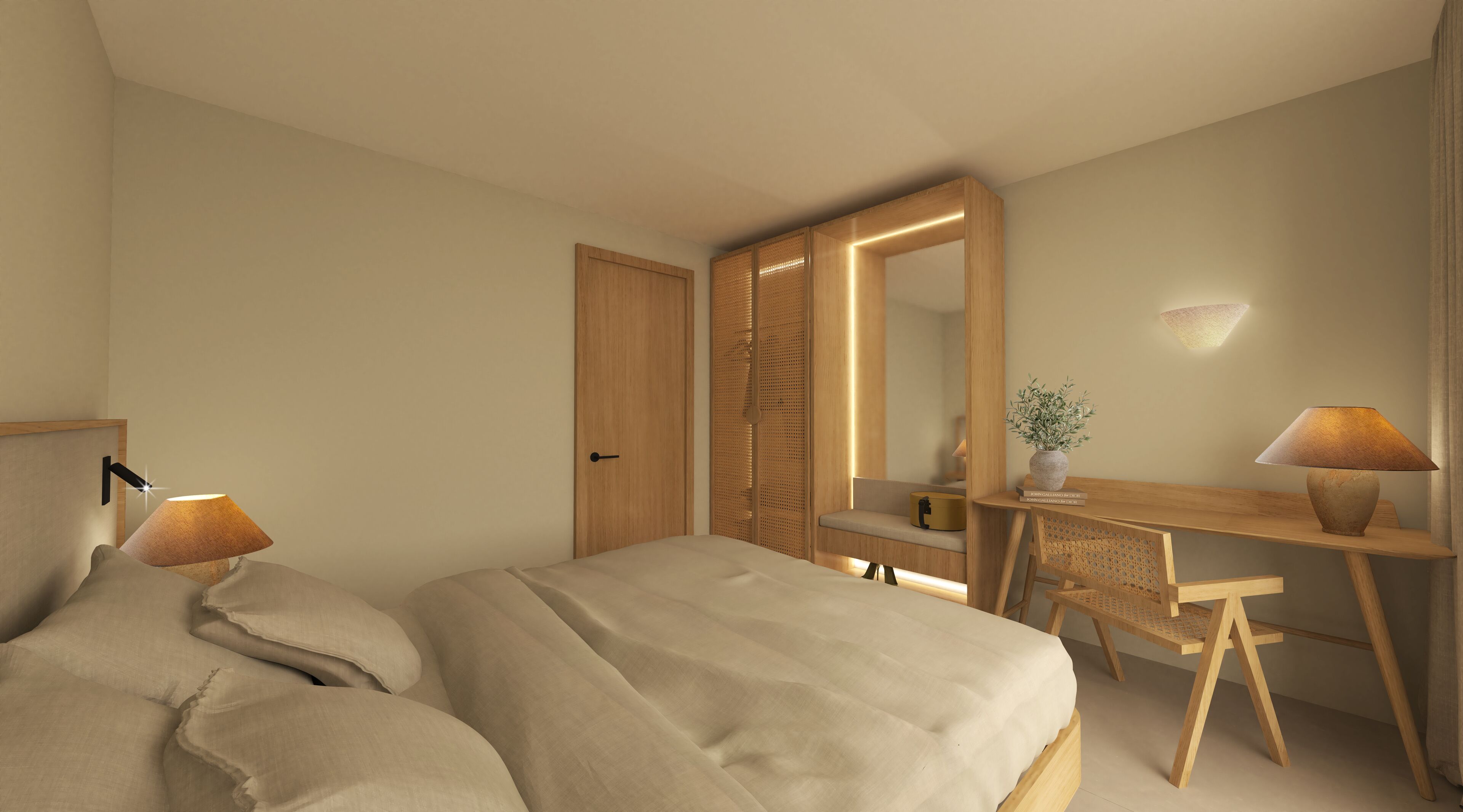 Minibar, pengeskab på værelset, individuelt design