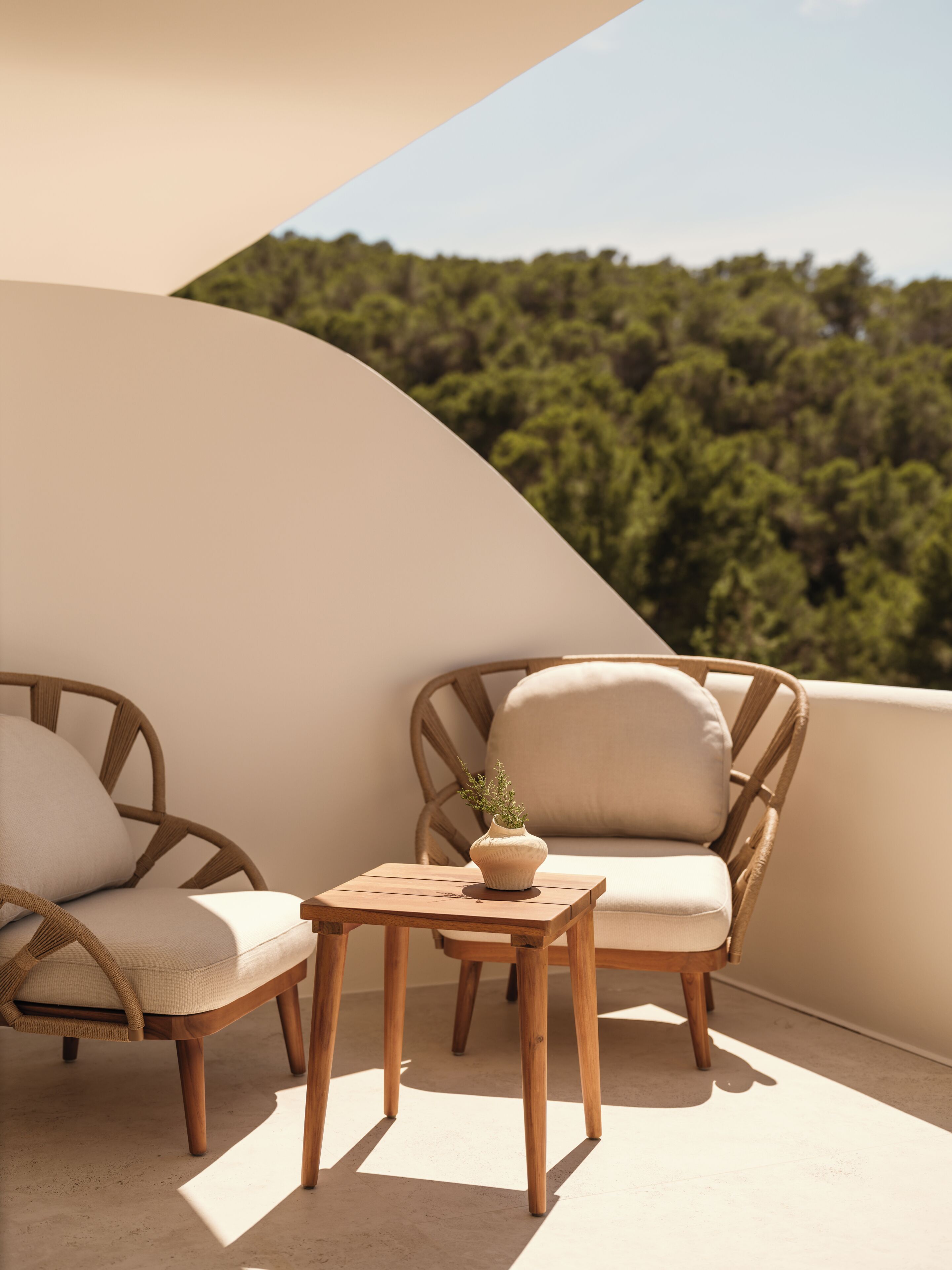 Deluxe-suite - balkon - havudsigt | Terrasse/gårdhave