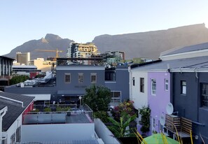 Uitzicht vanaf balkon