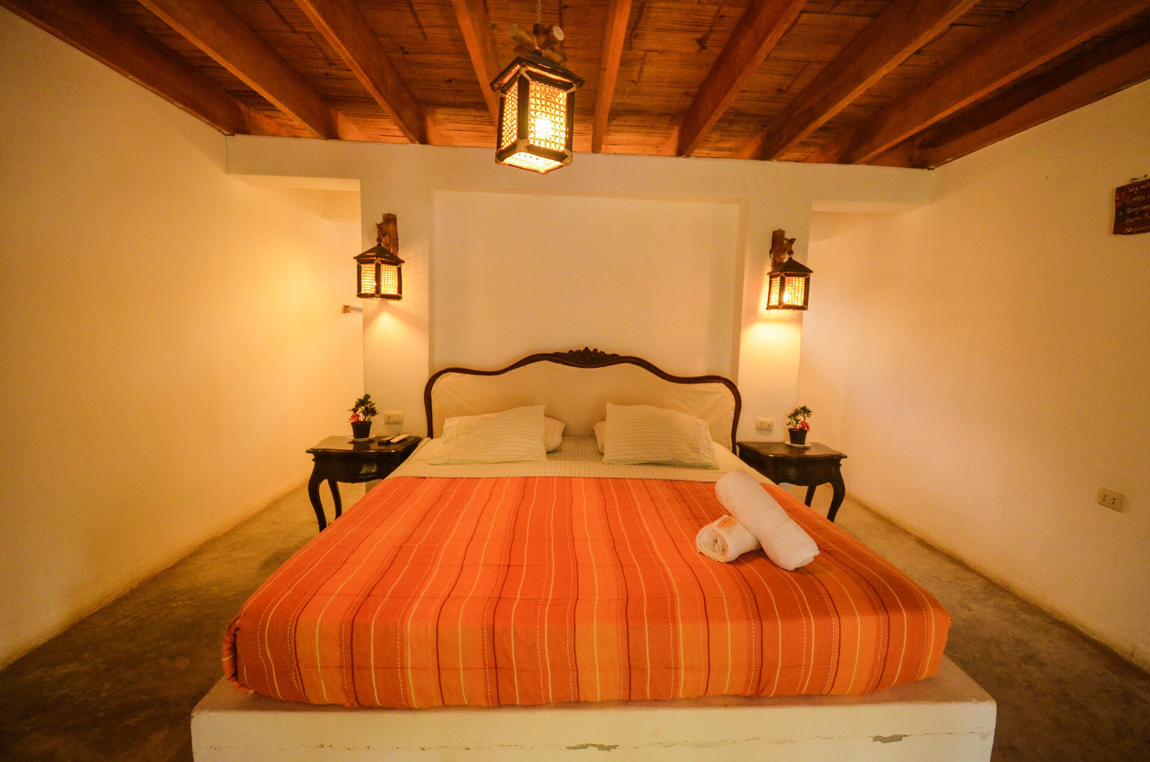 Quarto casal conforto, 1 quarto, para não fumantes, vista para o jardim | Roupas de cama premium, cortinas blackout, Wi-Fi de cortesia